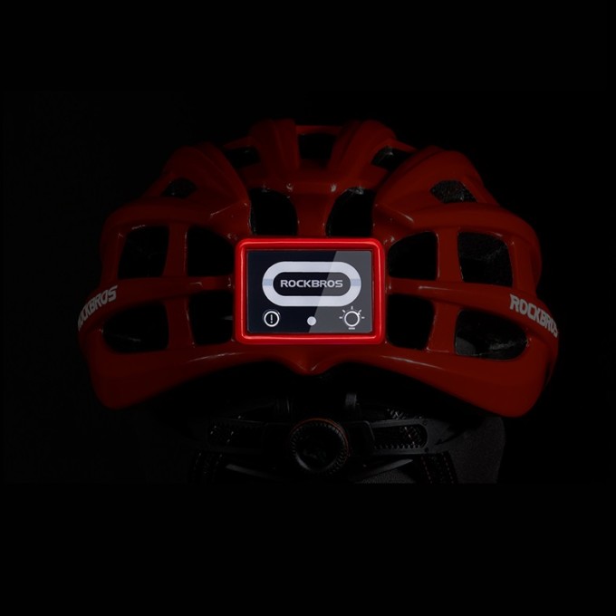 Kaciga AERIUM ROCKBROS Ultralight s LED svjetiljkom crna