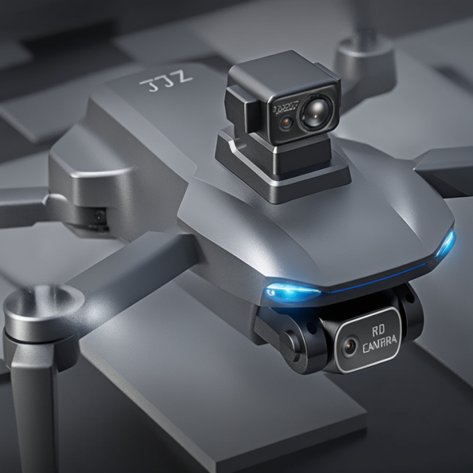 Dron AERIUM MAX 108 LASER 4K Dual Camera GPS - 3 baterije