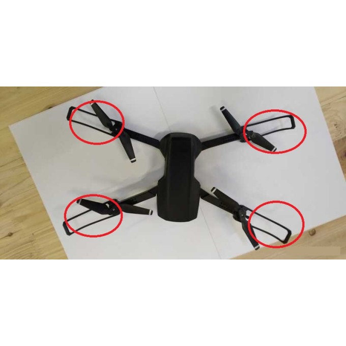 Zamjenski set od 4 štitnika propelera za dron AERIUM E99 Pro 4K