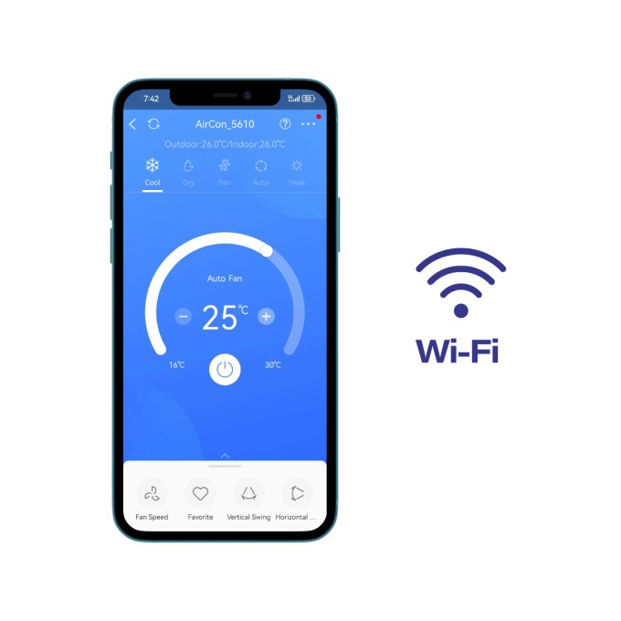 Mobilna klima Olimpia Splendid Dolceclima Compact 10 MBB Wi-Fi