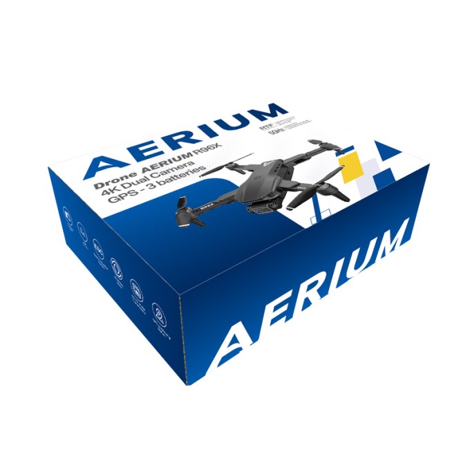 Dron AERIUM R96X 4K Dual Camera GPS - 3 baterije