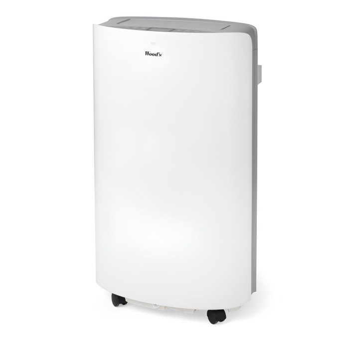 Prijenosni klima uređaj s pročišćivačem zraka Woods CORTINA 12K AirSwitch