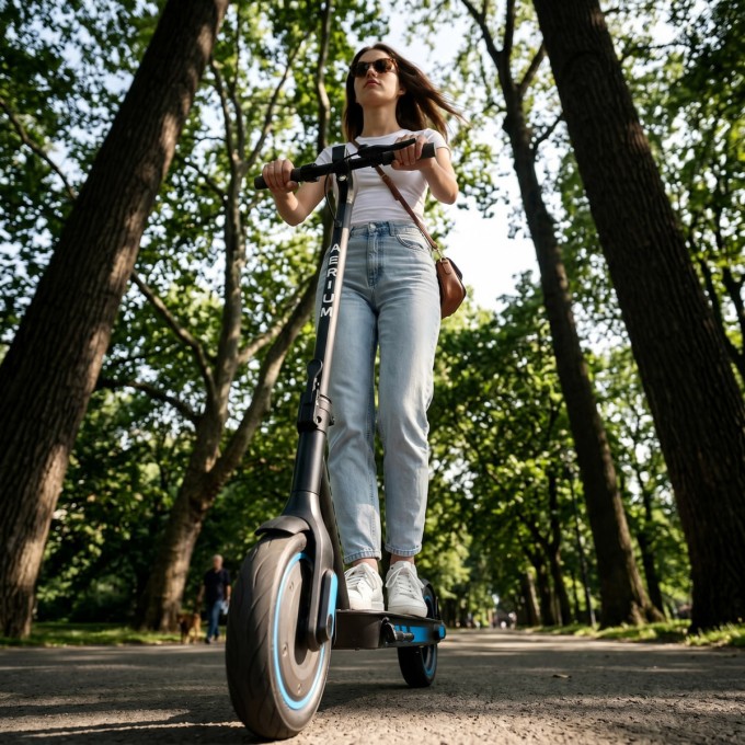 Električni romobil AERIUM MaxRide T500 plavi