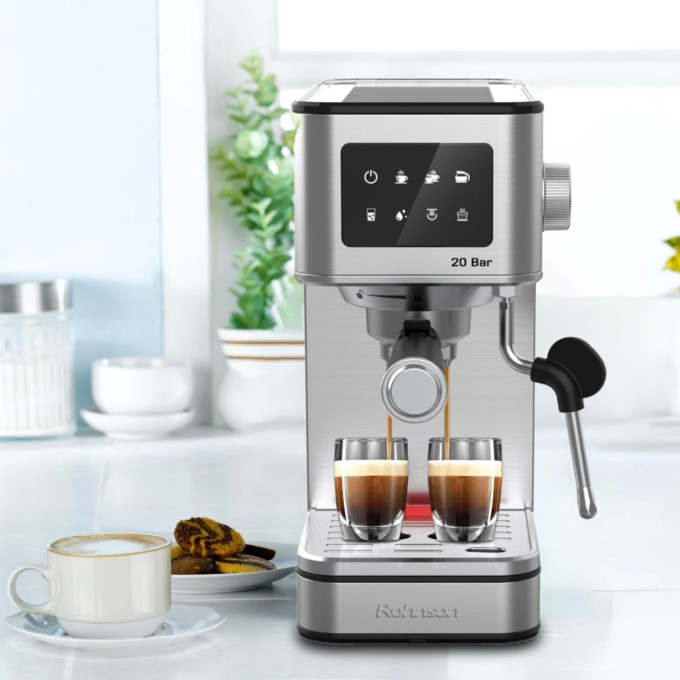Ručni espresso aparat Espresso Rohnson R-98050 Hot & Cold
