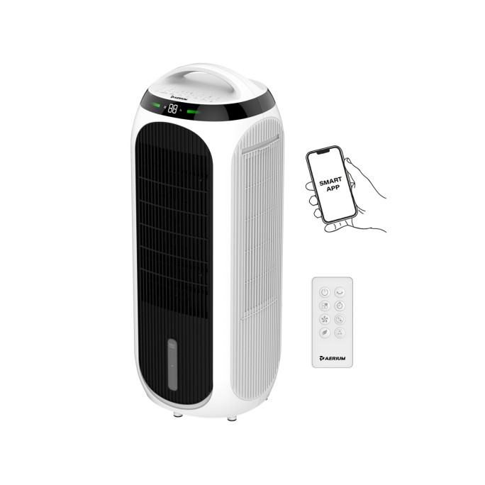 Hladnjak zraka, pročišćivač zraka, ovlaživač i ventilator AERIUM TotalCare 4in1 H13WIFI