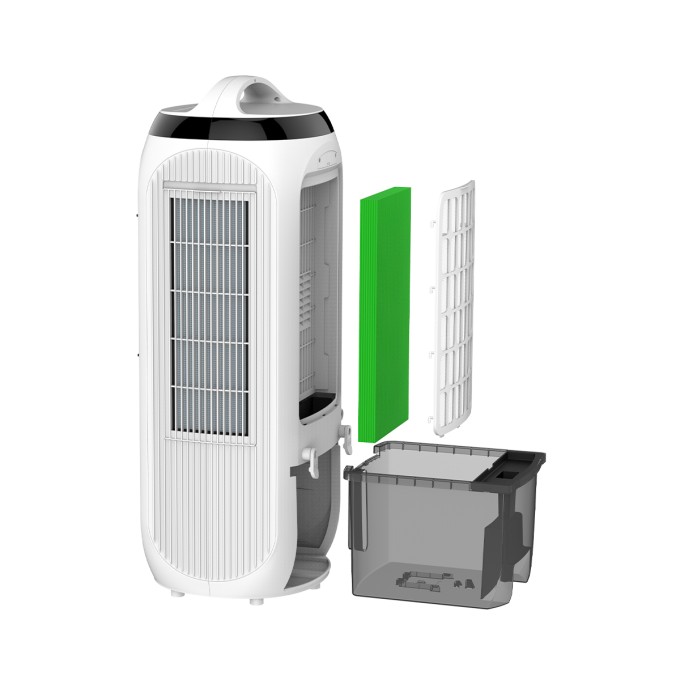 Hladnjak zraka, pročišćivač zraka, ovlaživač i ventilator AERIUM TotalCare 4in1 H13WIFI